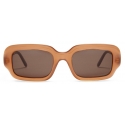 Loewe - Rectangular Slim Sunglasses - Light Caramel - Loewe Eyewear
