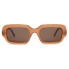 Loewe - Rectangular Slim Sunglasses - Light Caramel - Loewe Eyewear