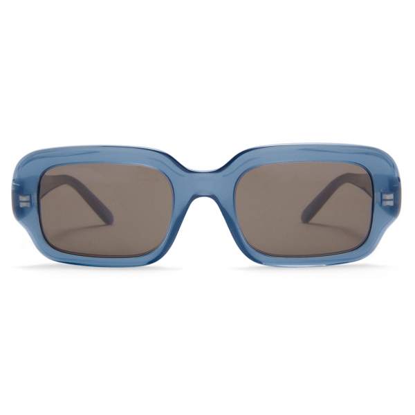 Loewe - Rectangular Slim Sunglasses - Milky Blue - Loewe Eyewear
