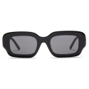 Loewe - Rectangular Slim Sunglasses - Black - Loewe Eyewear