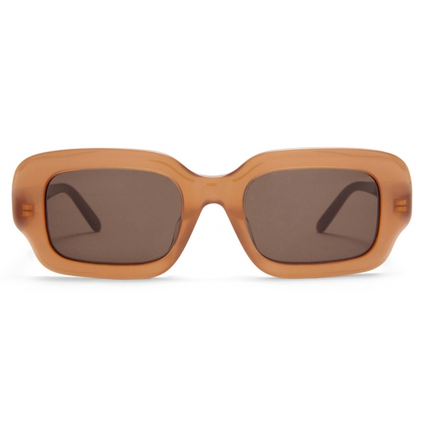 Loewe - Occhiali da Sole Rettangolari Slim - Caramello Chiaro - Loewe Eyewear