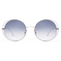 Loewe - Occhiali da Sole Rotondi Traforati - Blu Sfumato - Loewe Eyewear