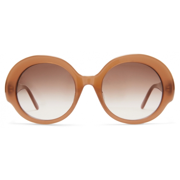 Loewe - Occhiali da Sole Round Slim - Caramello Chiaro - Loewe Eyewear