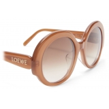 Loewe - Occhiali da Sole Round Slim - Caramello Chiaro - Loewe Eyewear