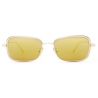 Loewe - Seashell Sunglasses - Gold - Loewe Eyewear