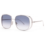 Loewe - Occhiali da Sole Squadrati Traforati - Blu Sfumato - Loewe Eyewear