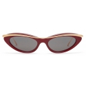 Loewe - Occhiali da Sole Whirl - Bordeaux - Loewe Eyewear