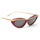 Loewe - Occhiali da Sole Whirl - Bordeaux - Loewe Eyewear