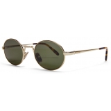 Loewe - Occhiali da Sole Groove Ovale - Verde - Loewe Eyewear
