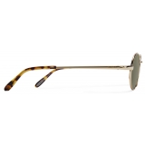 Loewe - Occhiali da Sole Groove Ovale - Verde - Loewe Eyewear