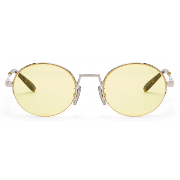 Loewe - Occhiali da Sole Groove Ovale - Giallo - Loewe Eyewear