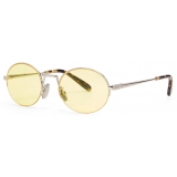 Loewe - Occhiali da Sole Groove Ovale - Giallo - Loewe Eyewear