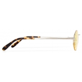 Loewe - Occhiali da Sole Groove Ovale - Giallo - Loewe Eyewear