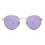 Loewe - Occhiali da Sole Groove Rotondi - Viola - Loewe Eyewear