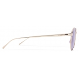 Loewe - Occhiali da Sole Groove Rotondi - Viola - Loewe Eyewear