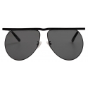 The Attico - Occhiali da Sole Mina Aviator in Nero - Occhiali da Sole - The Attico Eyewear by Linda Farrow
