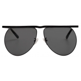 The Attico - Occhiali da Sole Mina Aviator in Nero - Occhiali da Sole - The Attico Eyewear by Linda Farrow