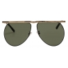 The Attico - Occhiali da Sole Mina Aviator in Oro Giallo - Occhiali da Sole - Official - The Attico Eyewear by Linda Farrow