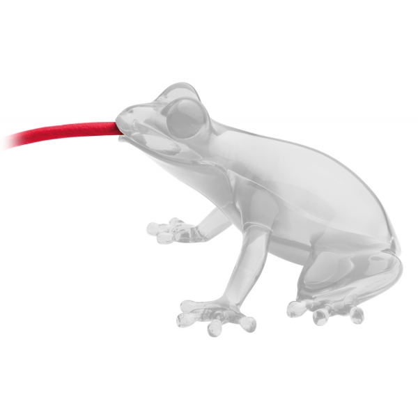 Qeeboo - Hungry Frog Lamp - Opale - Lampadario Qeeboo by Stefano Giovannoni - Illuminazione - Casa