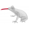 Qeeboo - Hungry Frog Lamp - Opale - Lampadario Qeeboo by Stefano Giovannoni - Illuminazione - Casa