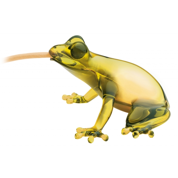 Qeeboo - Hungry Frog Lamp - Topazio - Lampadario Qeeboo by Stefano Giovannoni - Illuminazione - Casa