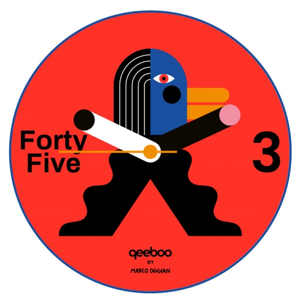 Qeeboo - Joe Quack Wall Clock - Orologio Qeeboo by Marco Oggian - Arredo - Casa