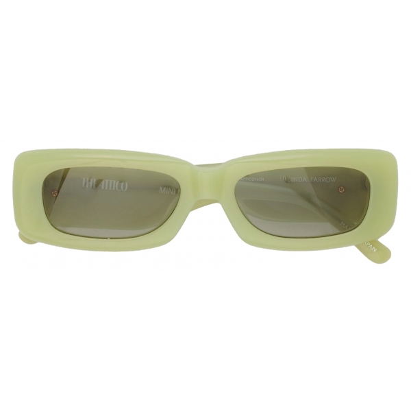 The Attico - Occhiali da Sole Mini Marfa in Verde Acido - Occhiali da Sole - The Attico Eyewear by Linda Farrow