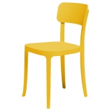 Qeeboo - K Chair - Set of 2 Pieces - Giallo - Sedia Qeeboo by Stefano Giovannoni - Arredo - Casa