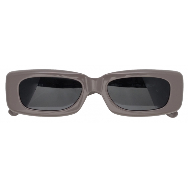 The Attico - Occhiali da Sole Mini Marfa in Talpa - Occhiali da Sole - Official - The Attico Eyewear by Linda Farrow
