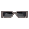 The Attico - Occhiali da Sole Mini Marfa in Talpa - Occhiali da Sole - Official - The Attico Eyewear by Linda Farrow