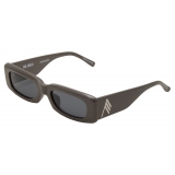 The Attico - Occhiali da Sole Mini Marfa in Talpa - Occhiali da Sole - Official - The Attico Eyewear by Linda Farrow