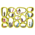 Qeeboo - Koibuchi Bookcase - Mostarda - Libreria Qeeboo by Stefano Giovannoni - Illuminazione - Casa