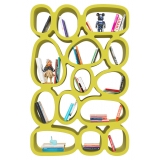 Qeeboo - Koibuchi Bookcase - Mustard - Qeeboo Bookcase by Stefano Giovannoni - Lighting - Home