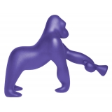Qeeboo - Kong - Blu Viola - Lampada da Terra Qeeboo by Stefano Giovannoni - Illuminazione - Casa