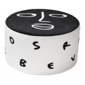 Qeeboo - Midnight Monologue Pouf M - Ottomano Qeeboo by Shantell Martin - Arredo - Casa