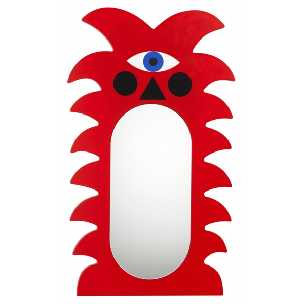 Qeeboo - Mirror Oggian Samu XL - Specchio Qeeboo by Marco Oggian - Arredo - Casa