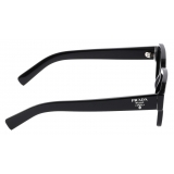 Prada - Prada Eyewear - Rectangular Sunglasses - Black Bottle - Prada Collection - Sunglasses - Prada Eyewear