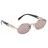 Prada - Prada Eyewear - Oval Sunglasses - Pale Gold Mauve - Prada Collection - Sunglasses - Prada Eyewear