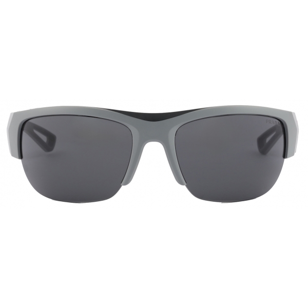 Prada - Prada Linea Rossa Active Collection - Occhiali da Sole Semi-Rimless - Grigio - Prada Collection - Occhiali