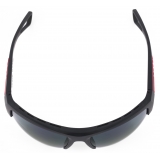 Prada - Prada Linea Rossa Active Collection - Occhiali da Sole Semi-Rimless - Nero Blu Viola - Prada Collection
