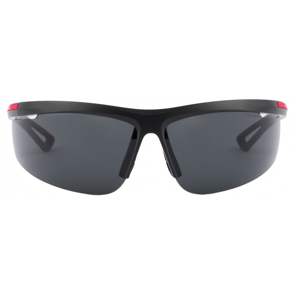 Prada - Prada Linea Rossa Active Collection - Occhiali da Sole Avvolgente - Nero Ardesia - Prada Collection - Occhiali
