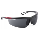 Prada - Prada Linea Rossa Active Collection - Occhiali da Sole Avvolgente - Nero Ardesia - Prada Collection - Occhiali