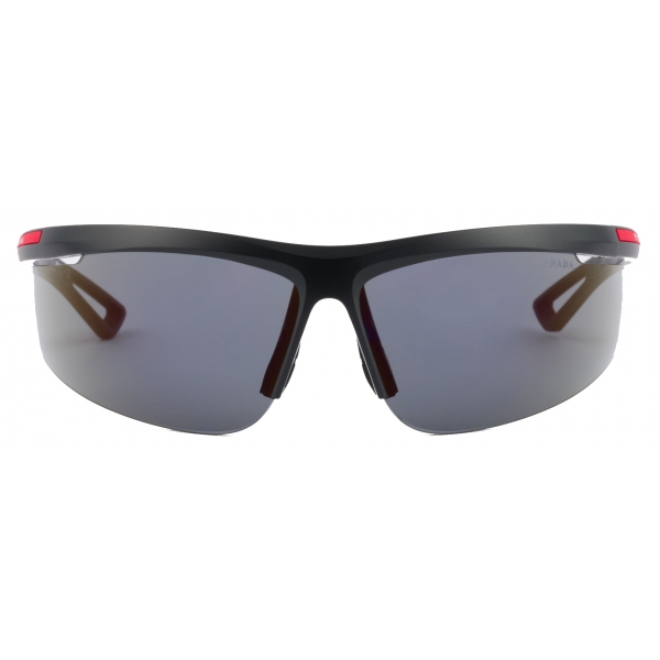 Prada - Prada Linea Rossa Active Collection - Occhiali da Sole Avvolgente - Nero Blu Viola - Prada Collection