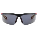 Prada - Prada Linea Rossa Active Collection - Occhiali da Sole Avvolgente - Nero Blu Viola - Prada Collection