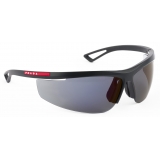 Prada - Prada Linea Rossa Active Collection - Occhiali da Sole Avvolgente - Nero Blu Viola - Prada Collection