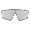 Prada - Prada Linea Rossa Active - Wraparound Sunglasses - Gray Silver Chrome - Prada Collection - Sunglasses
