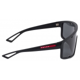 Prada - Prada Linea Rossa Active Collection - Occhiali da Sole Avvolgente - Nero Ardesia - Prada Collection - Occhiali