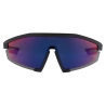 Prada - Prada Linea Rossa Impavid - Wraparound Sunglasses - Black Red Iridescent - Prada Collection - Sunglasses