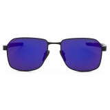 Prada - Prada Linea Rossa - Square Sunglasses - Rubberized Black Sea Blue - Prada Collection - Sunglasses - Prada