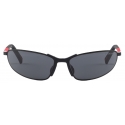 Prada - Prada Linea Rossa Collection - Occhiali da Sole Avvolgente - Nero Ardesia - Prada Collection - Occhiali